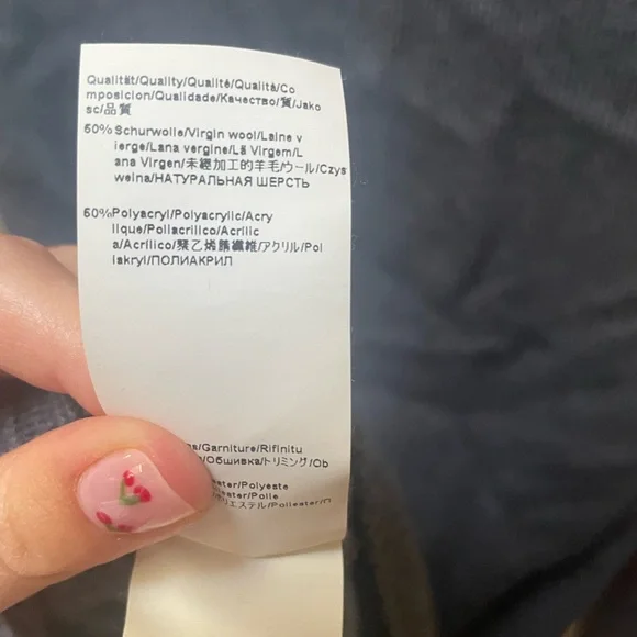 BOSS ORANGE Dark Gray Turtleneck Sweater - Picture 6 of 6